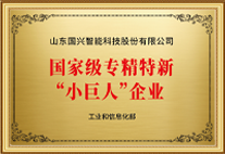國(guó)家級(jí)專(zhuān)精特新“小巨人”