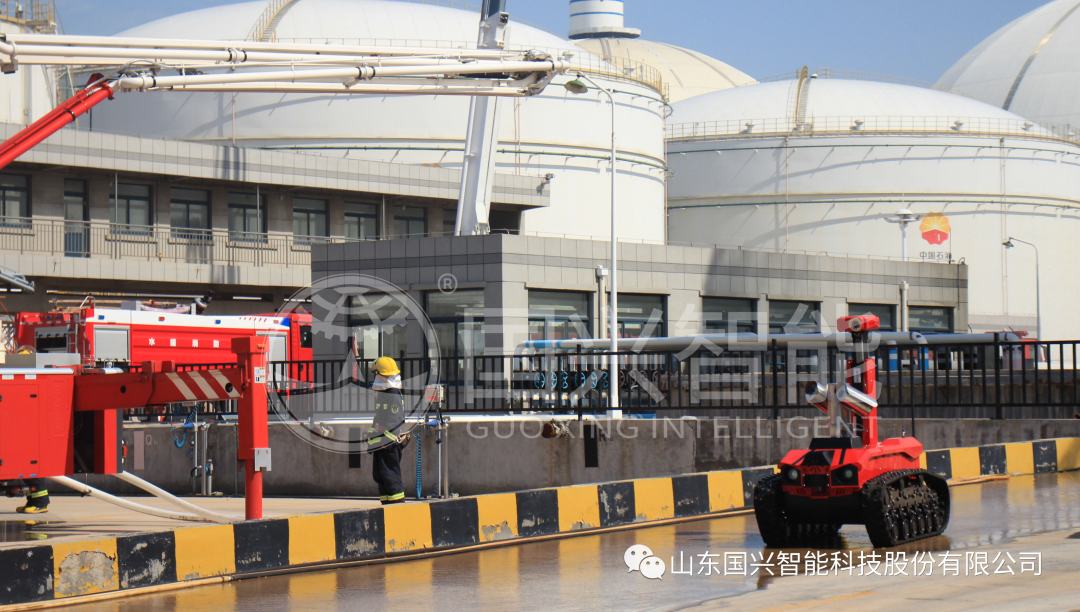 黃渤海新區(qū)?；飞a(chǎn)安全事故應(yīng)急救援演練