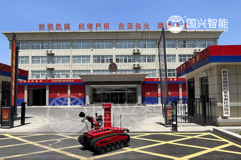 鶴壁市某消防站大金剛驗(yàn)收培訓(xùn)完成