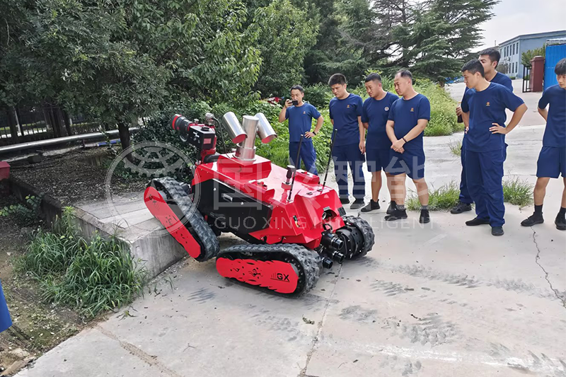 山東某石化有限公司電動(dòng)防爆四驅(qū)驗(yàn)收通過(guò)