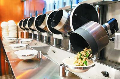 機(jī)器人掌勺的“無人餐廳”是什么樣_中國機(jī)器人網(wǎng)